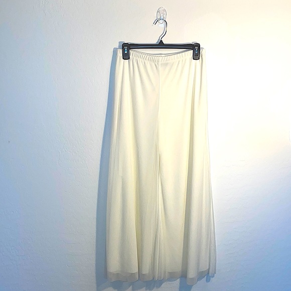 MSK Pants - MSK flared off-white dress pants
